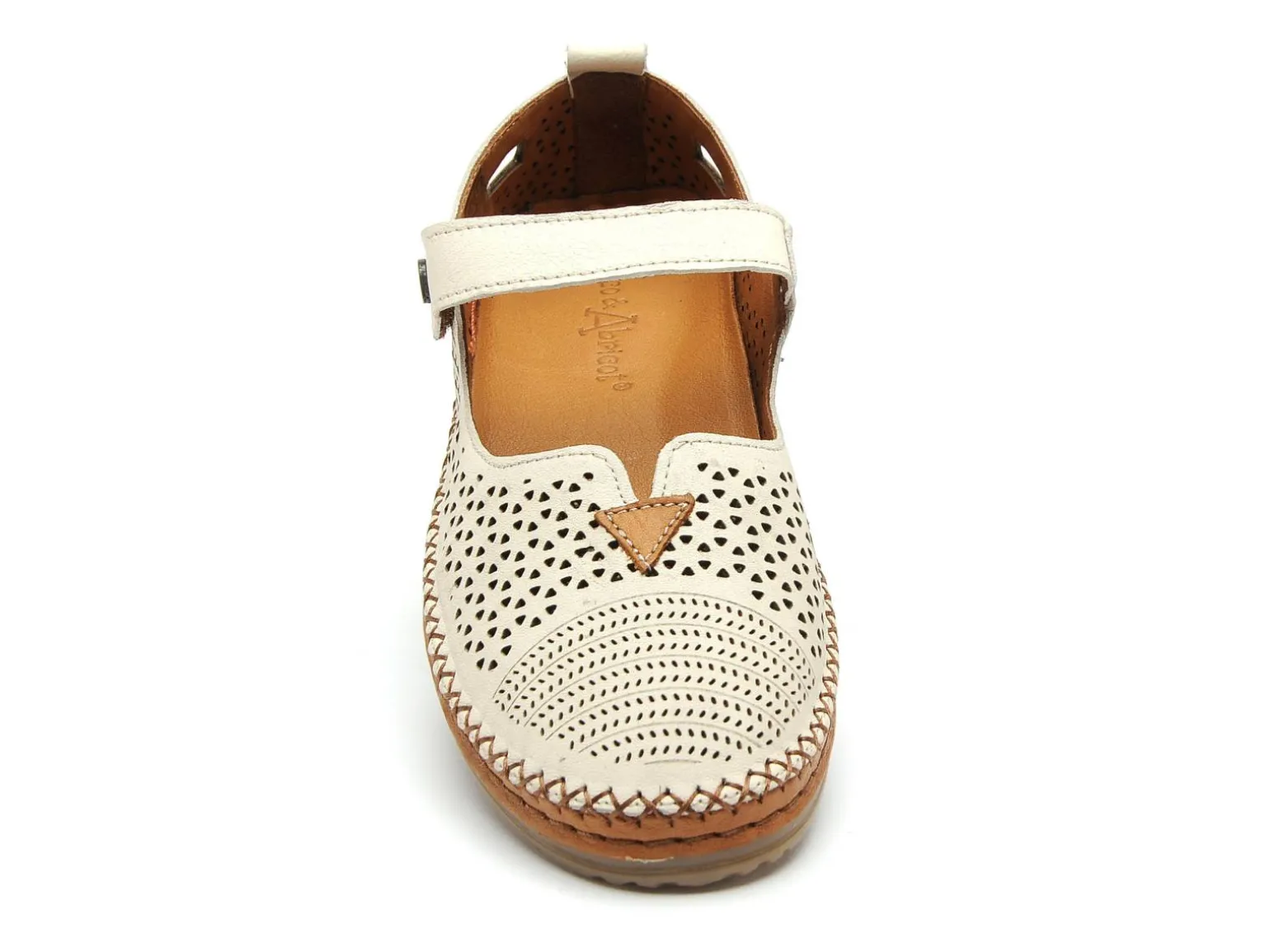 Coco Abricot MAFFRECOURT Beige Ballerines Femme
