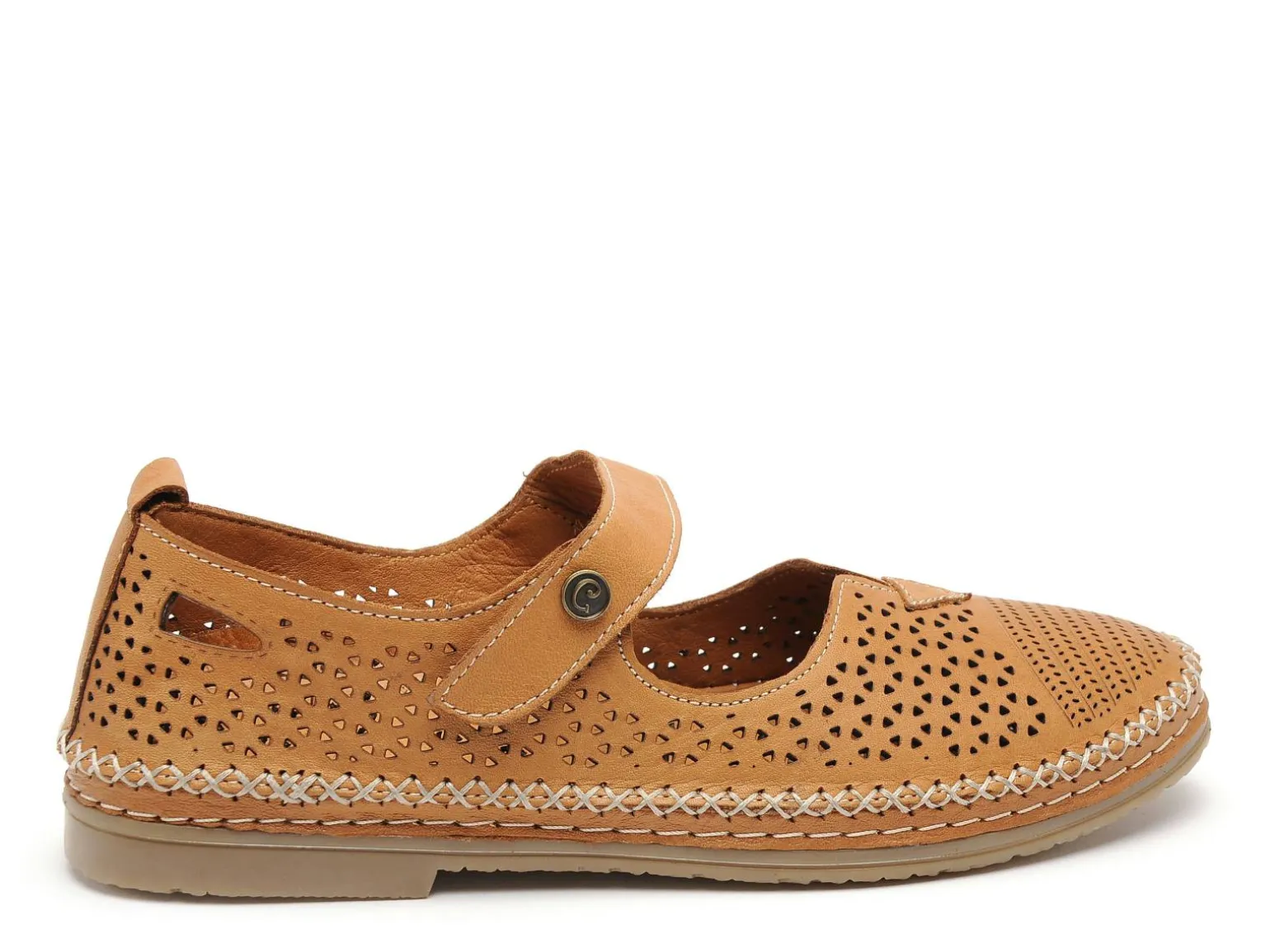 Coco Abricot MAFFRECOURT Marron Ballerines Femme