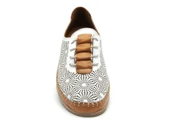 Coco Abricot MAFLIER Blanc Baskets Basses Femme