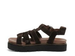 Coco Abricot MALPAS Marron Sandales à Talons Femme