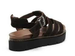 Coco Abricot MALPAS Marron Sandales à Talons Femme