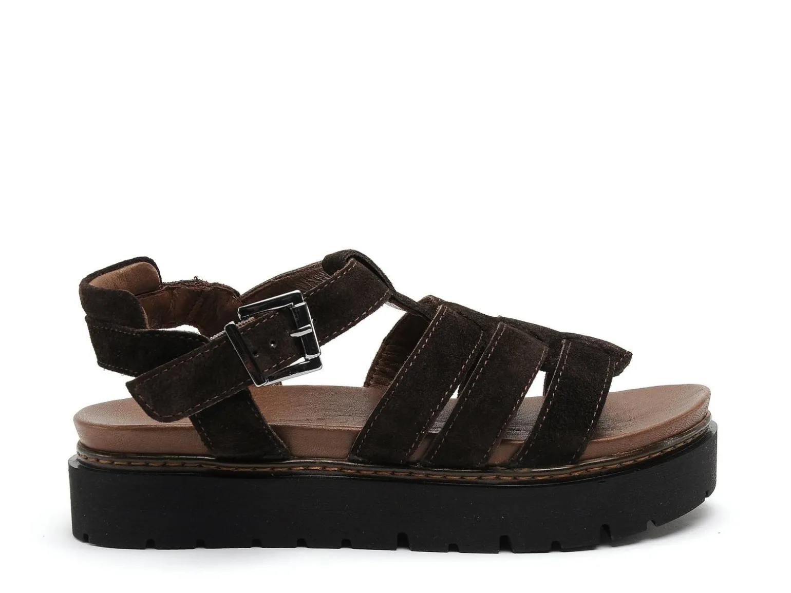 Coco Abricot MALPAS Marron Sandales à Talons Femme