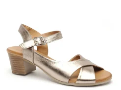 Coco Abricot MANDAGOUT Bronze Sandales à Talons Femme