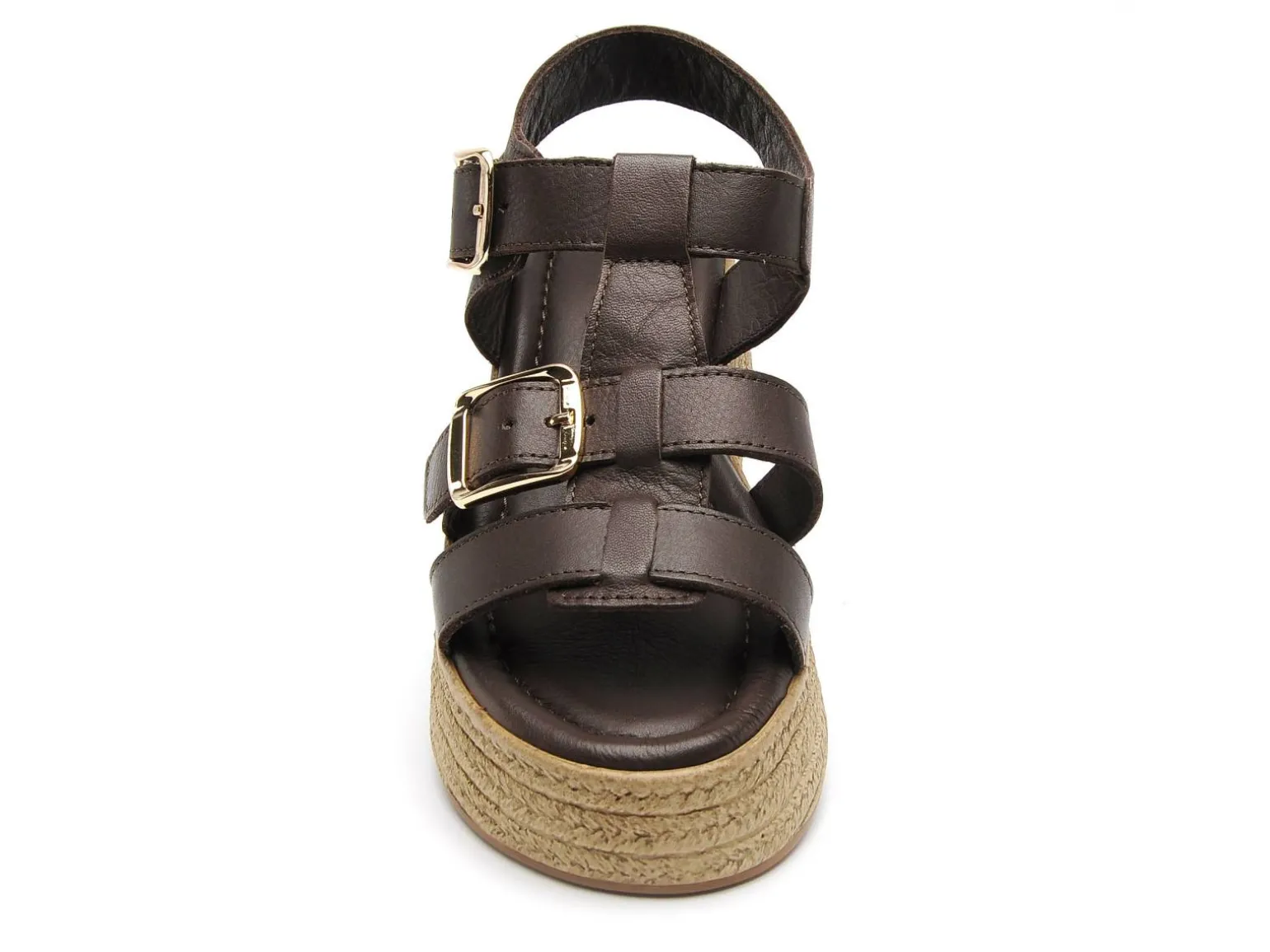 Coco Abricot MANEGLISE Marron Sandales à Talons Femme
