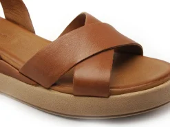 Coco Abricot MEIGNEXNEW Marron Sandales à Talons Femme