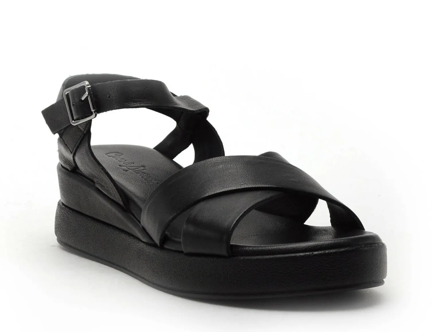 Coco Abricot MEIGNEXNEW Noir Sandales à Talons Femme
