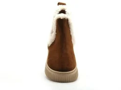 Coco Abricot MENILLES Marron Boots et Bottines Plates Femme