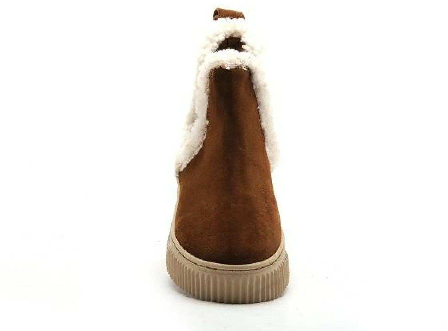 Coco Abricot MENILLES Marron Boots et Bottines Plates Femme
