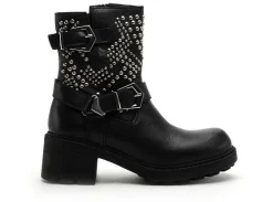 Coco Abricot MEYRANNES Noir Boots et Bottines à Talons Femme