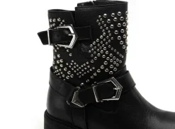 Coco Abricot MEYRANNES Noir Boots et Bottines à Talons Femme