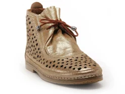 Coco Abricot MIEGES Bronze Boots et Bottines Plates Femme