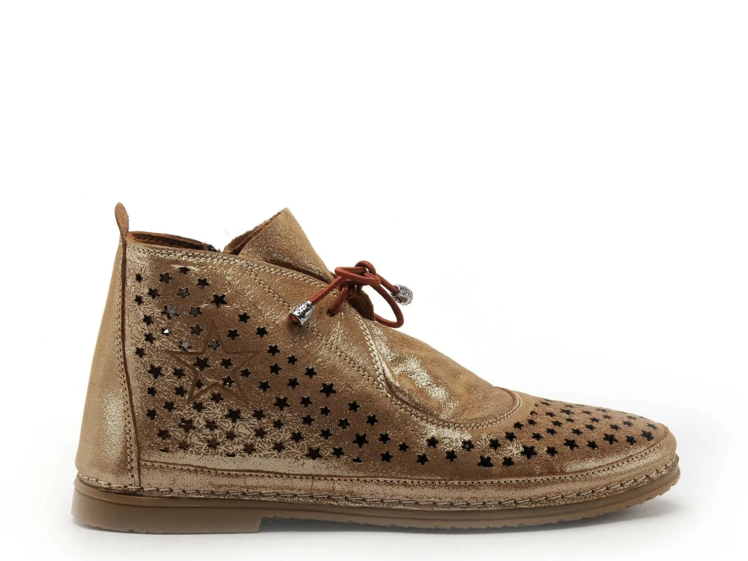 Coco Abricot MIEGES Bronze Boots et Bottines Plates Femme