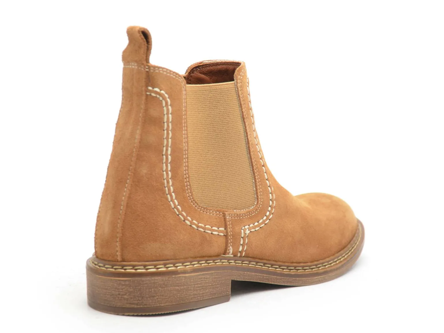Coco Abricot MOGUES Beige Boots et Bottines Plates Femme
