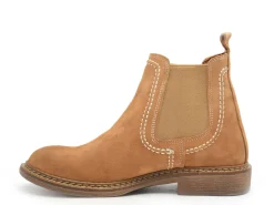 Coco Abricot MOGUES Beige Boots et Bottines Plates Femme