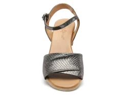 Coco Abricot MUN Noir Sandales à Talons Femme