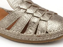 Coco Abricot MUSIGNY Bronze Sandales Plates Femme