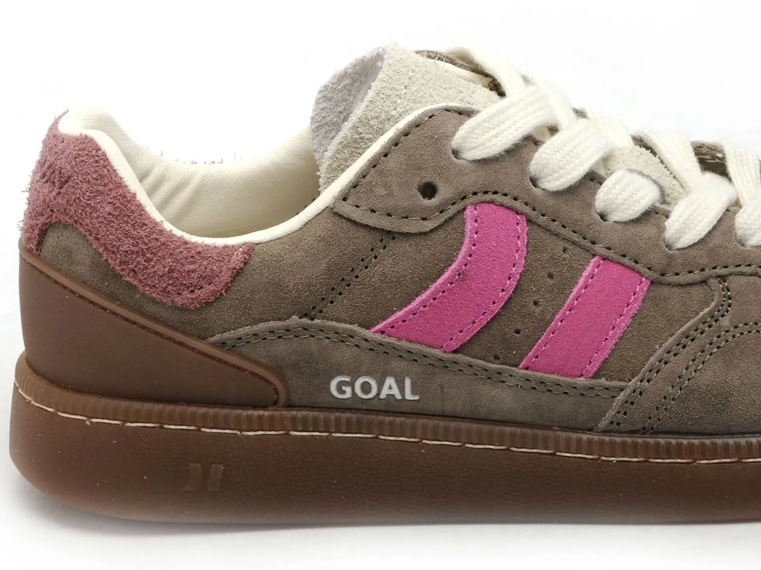Coolway Baskets GOAL Marron Baskets Basses Femme