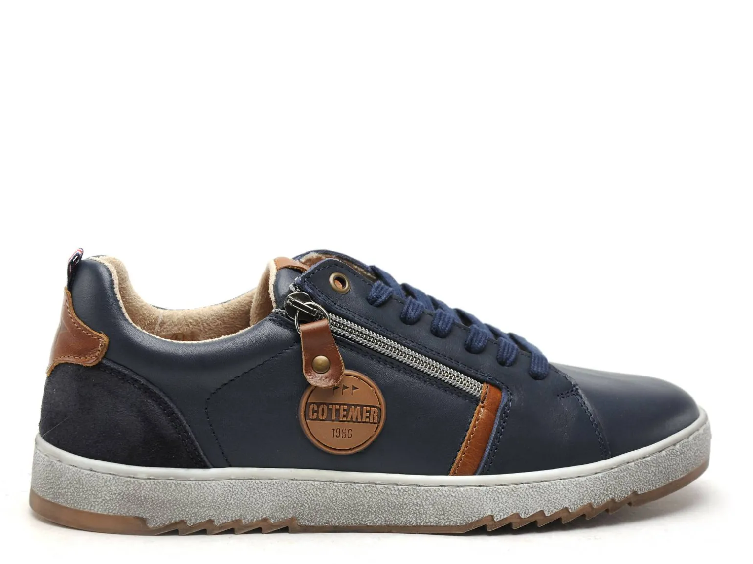 Cotemer CUSSIK Bleu Baskets Basses Homme