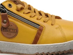 Cotemer CUSSIK Jaune Baskets Basses Homme