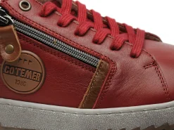 Cotemer CUSSIK Rouge Baskets Basses Homme