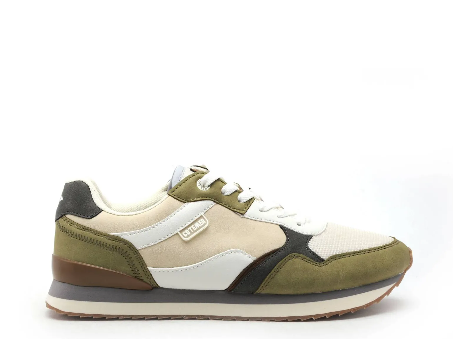 Cotemer OCEANO Beige Baskets Basses Homme