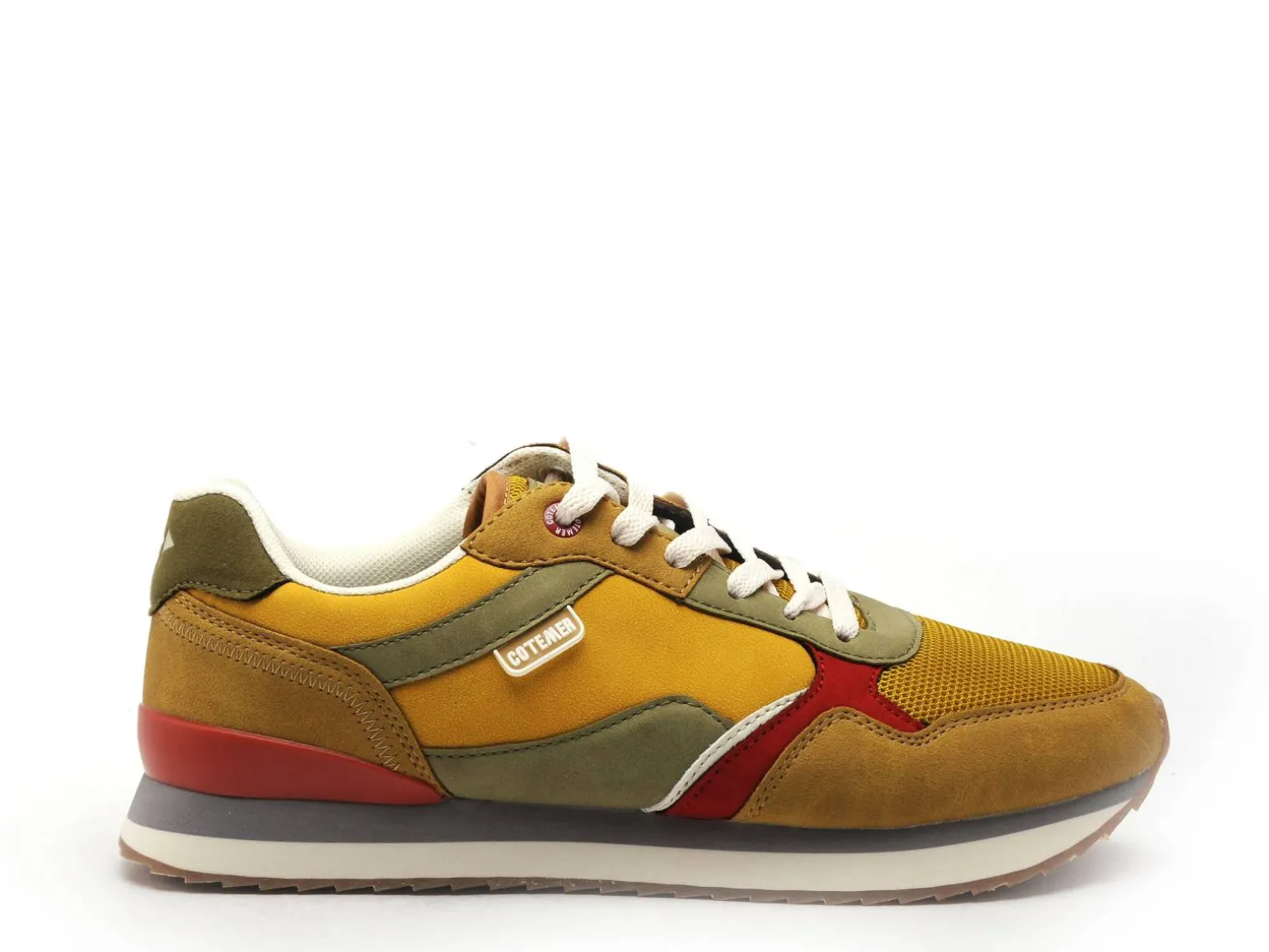 Cotemer OCEANO Jaune Baskets Basses Homme