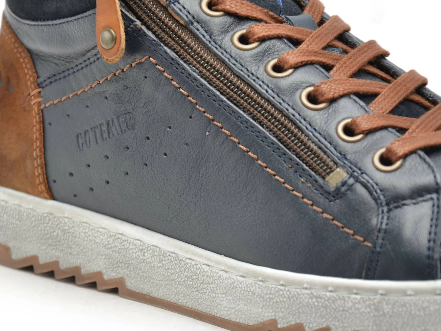 Cotemer USSYLO Bleu Baskets Montantes Homme