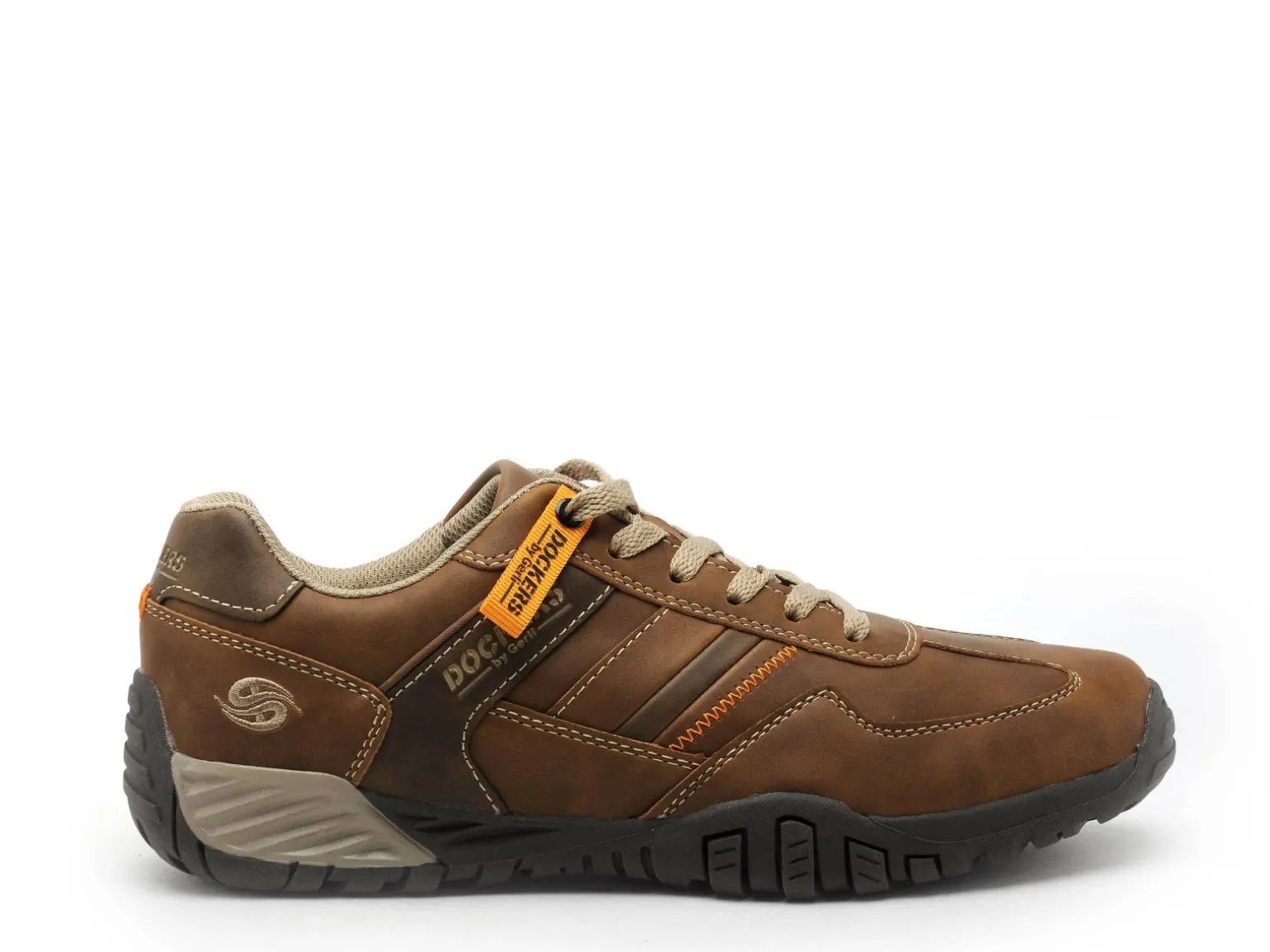 Dockers 54BN003 Marron Baskets Basses Homme