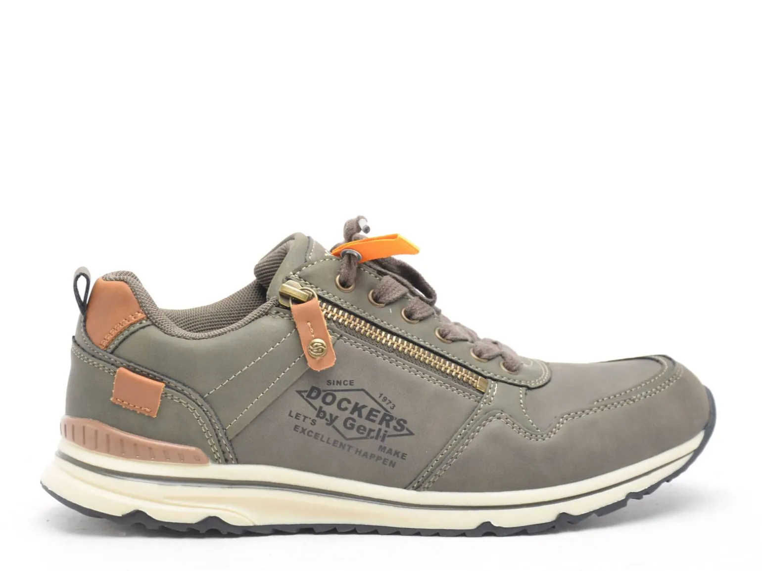 Dockers 54MO001 Kaki Baskets Basses Homme