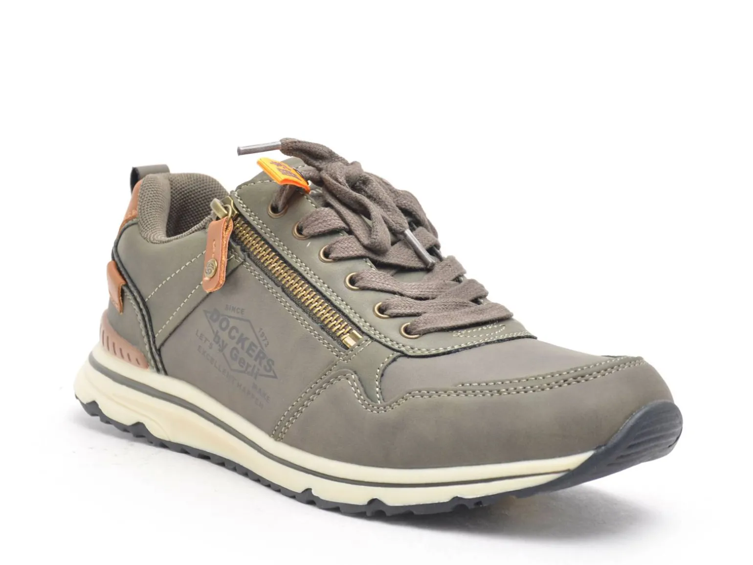 Dockers 54MO001 Kaki Baskets Basses Homme
