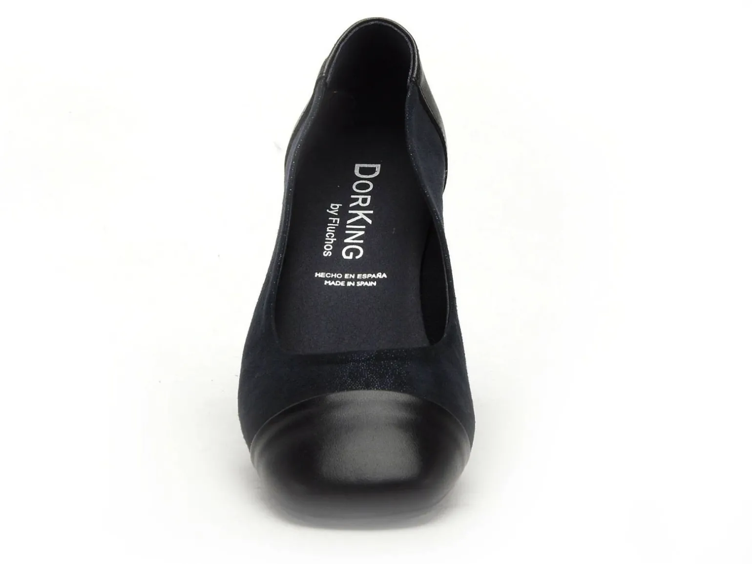Dorking Ballerine D9623PLSU Bleu Ballerines Femme