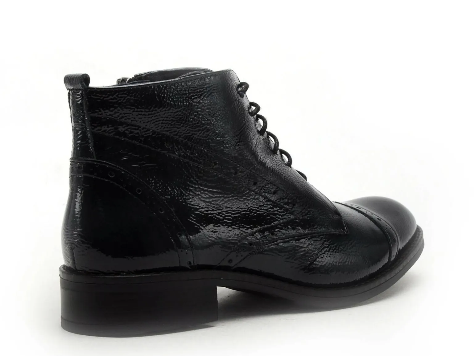 Dorking Boots D7323LK Bleu Boots et Bottines Plates Femme