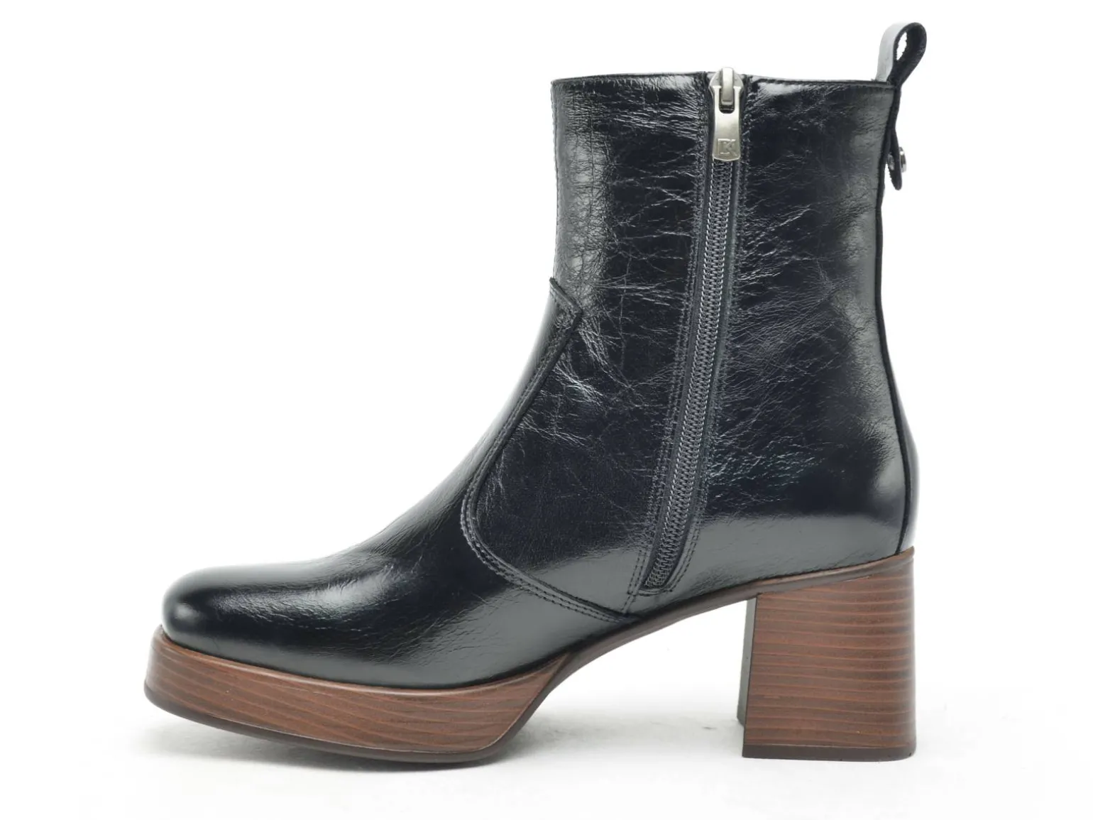 Dorking D9157 AL Noir Boots et Bottines à Talons Femme