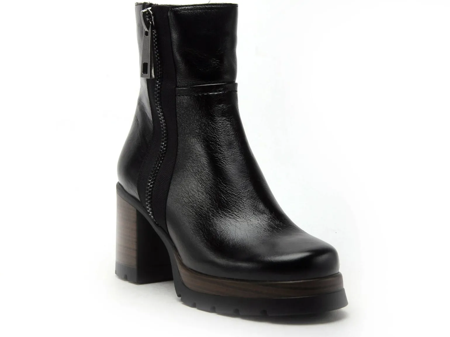 Dorking D9413AL Noir Boots et Bottines à Talons Femme