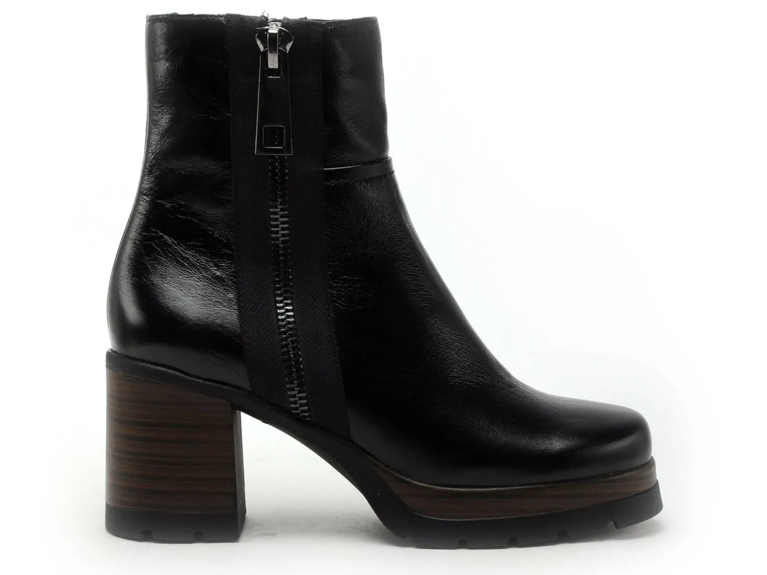 Dorking D9413AL Noir Boots et Bottines à Talons Femme