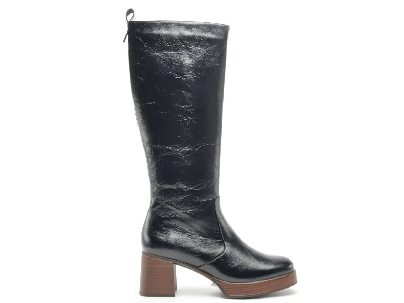 Dorking D9339AL Noir Bottes à Talons Femme
