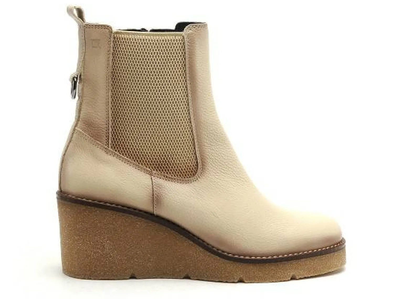 Dorking D9191 IN Beige Boots et Bottines à Talons Femme