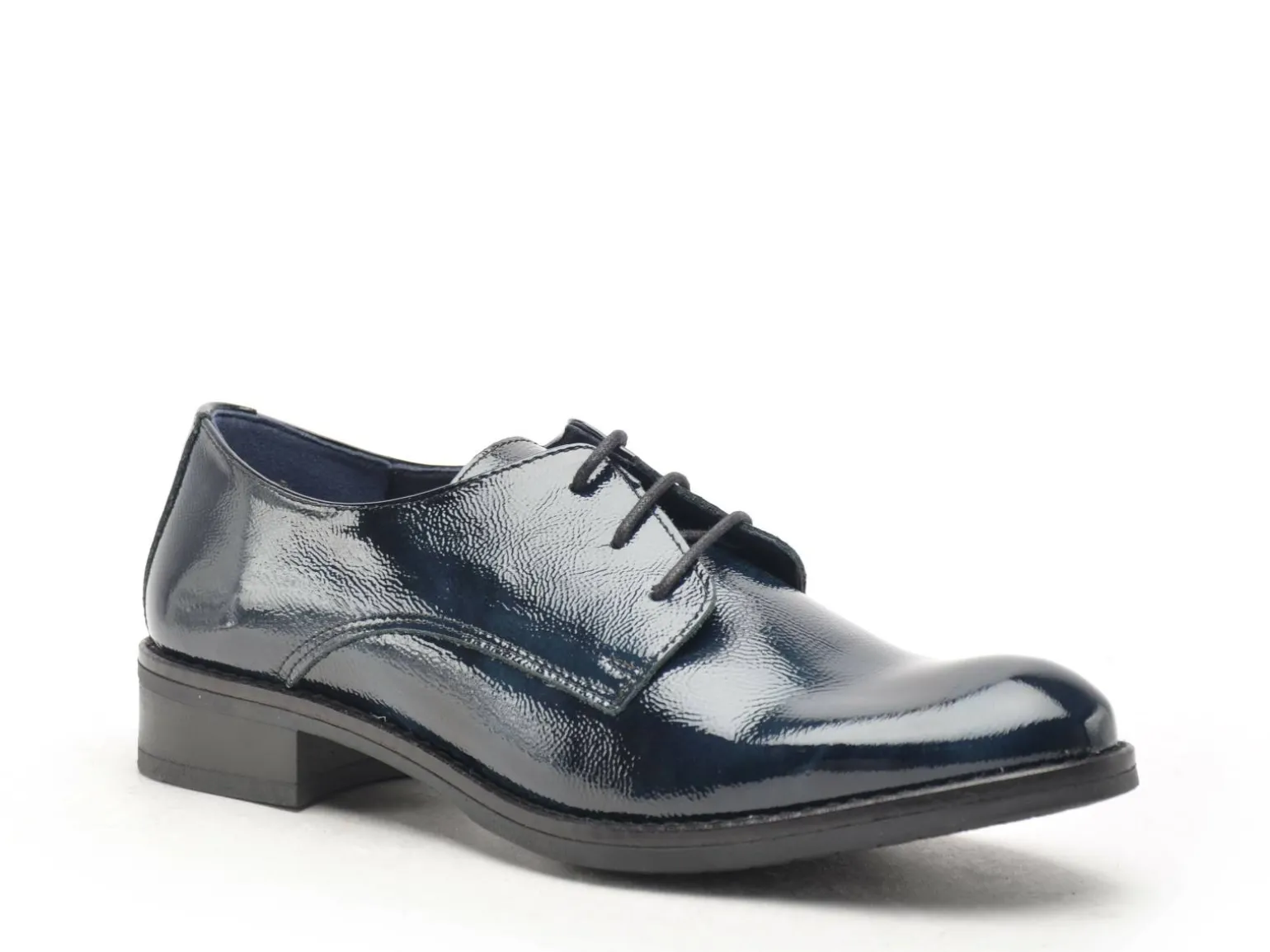 Dorking D8346LK Bleu Derbies Femme