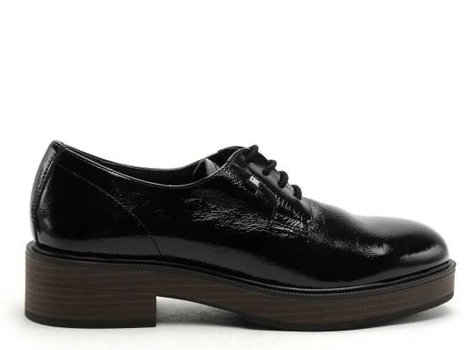 Dorking D9387 NA Noir Derbies Femme
