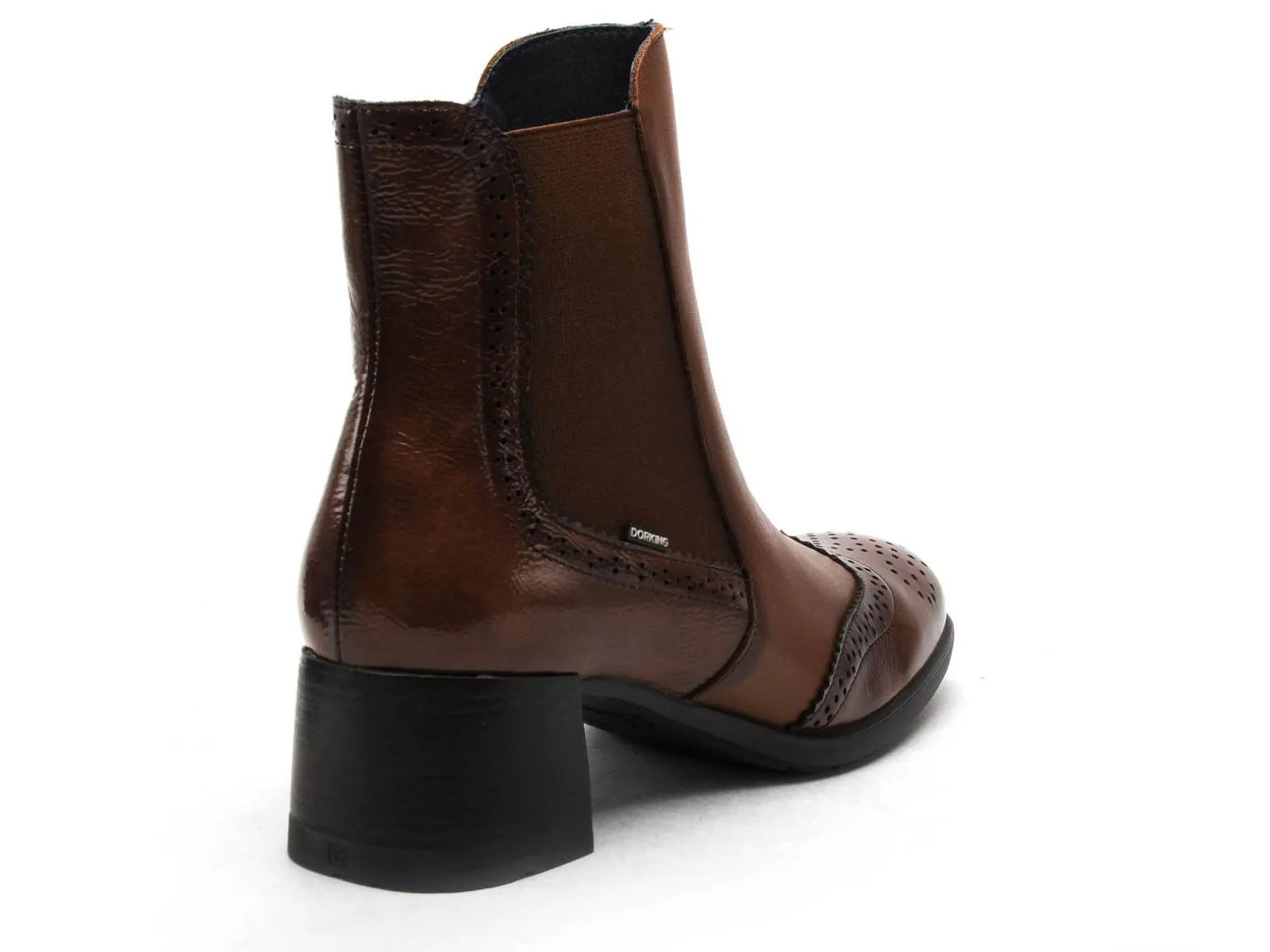 Dorking D9368NASNA Marron Boots et Bottines à Talons Femme