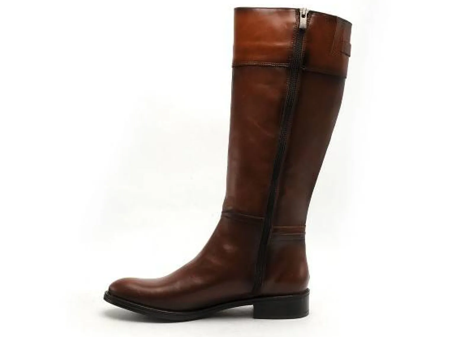 Dorking D7687 SRSR Marron Bottes Plates Femme