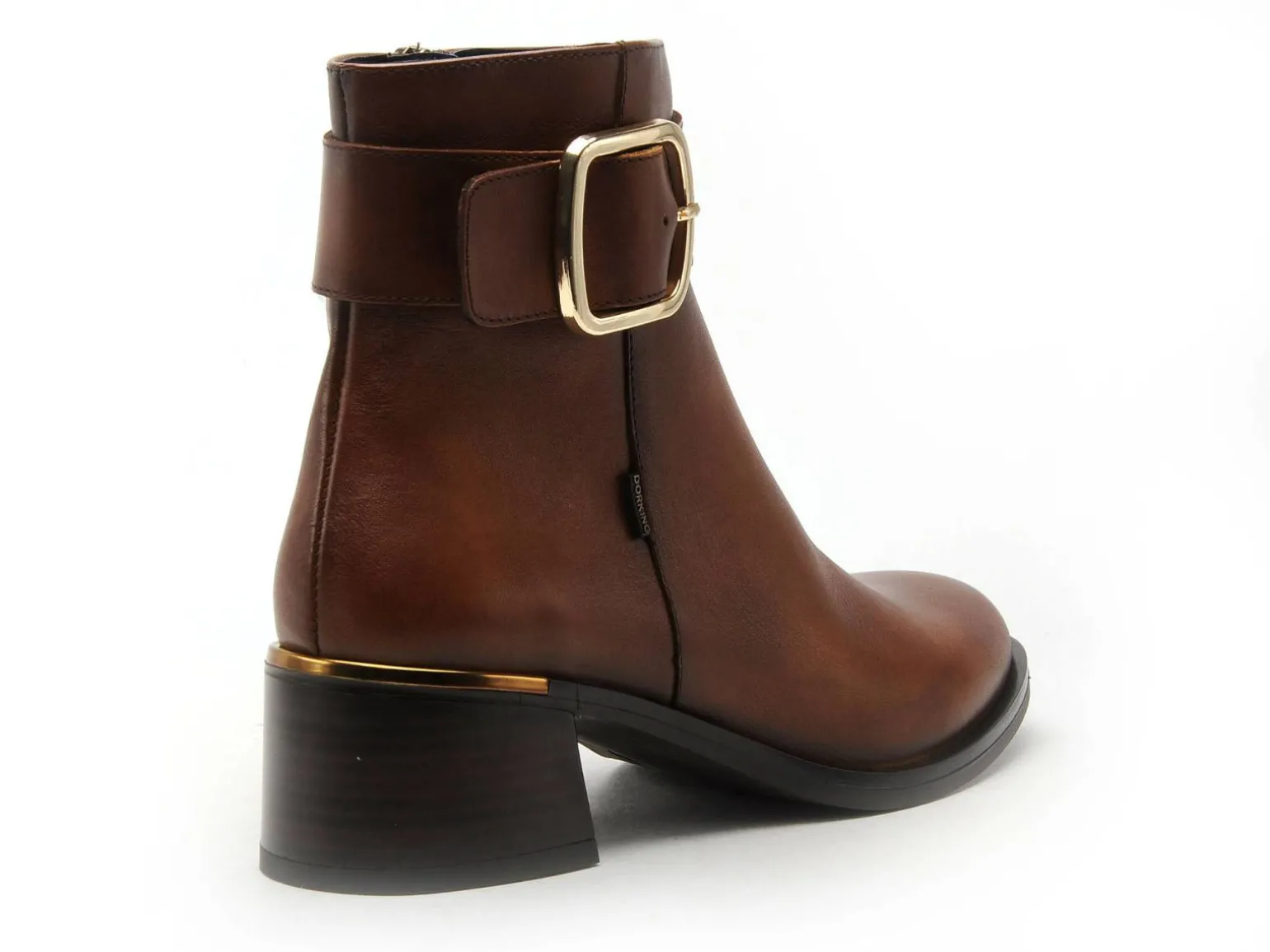 Dorking D9603TO Marron Boots et Bottines à Talons Femme