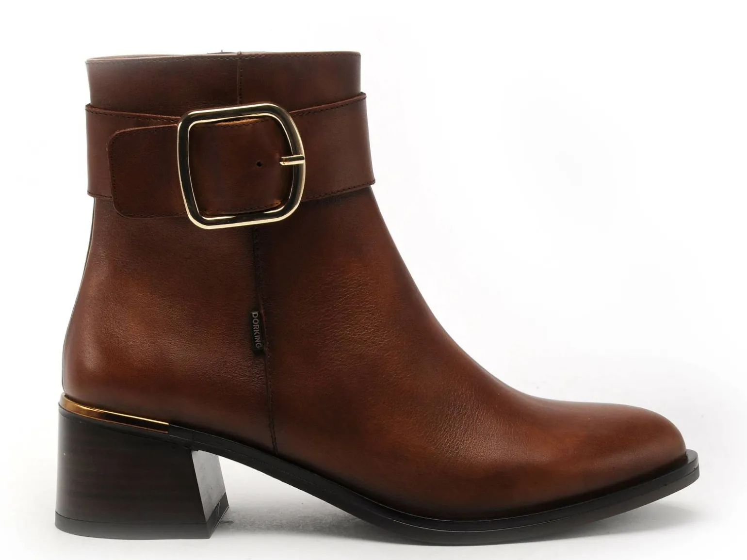 Dorking D9603TO Marron Boots et Bottines à Talons Femme