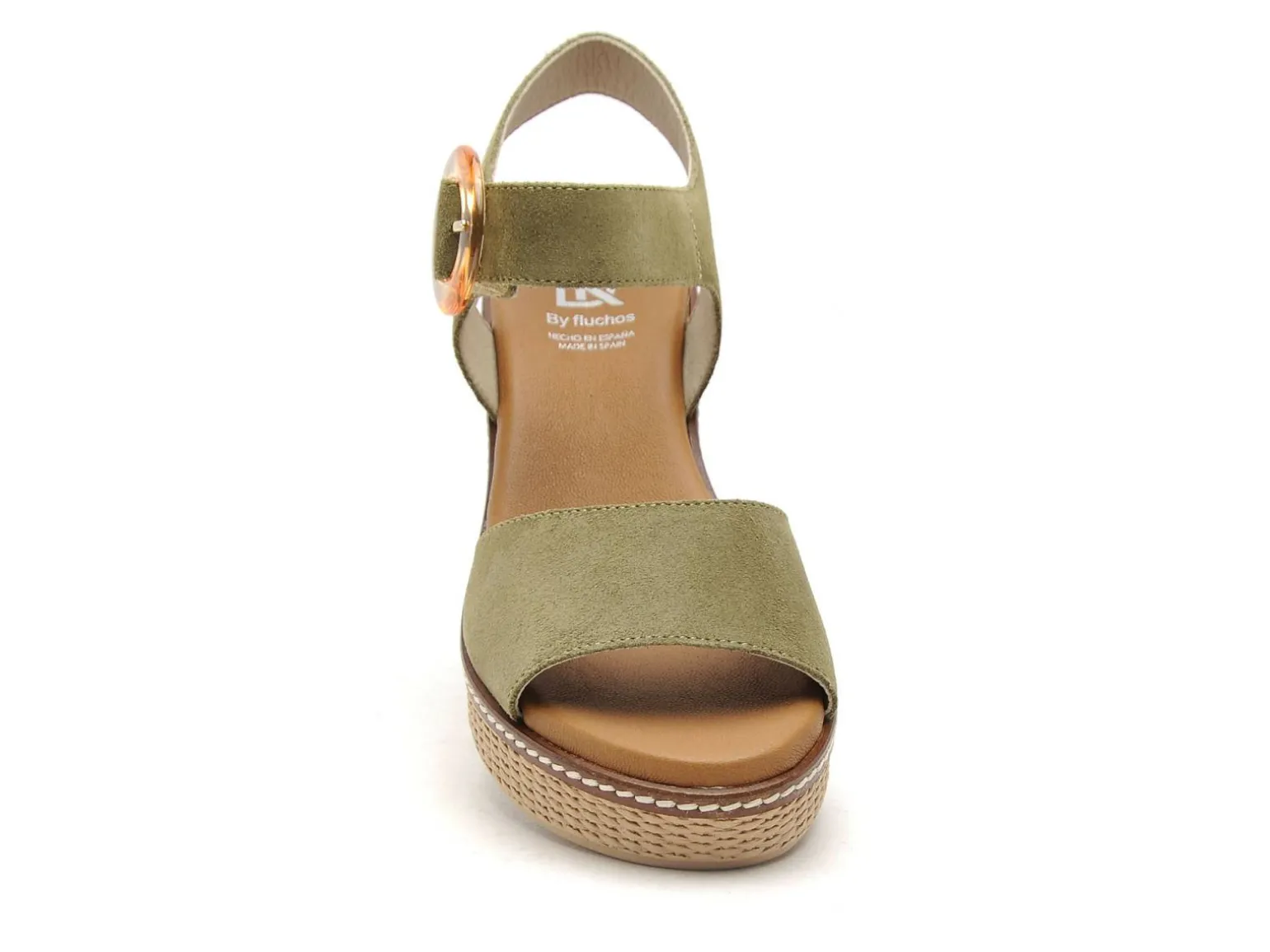 Dorking D9450 Vert Sandales à Talons Femme