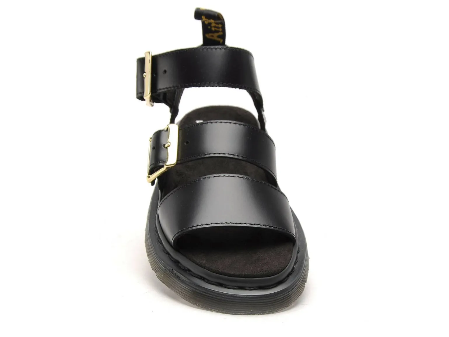 Dr Martens GRYPHON STRAP SANDAL Noir Sandales Plates Femme