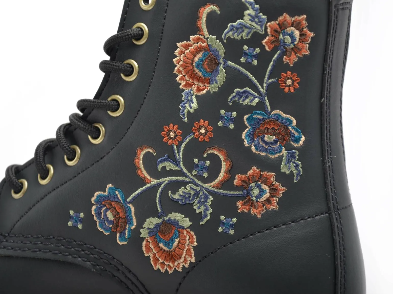 Dr Martens 1460 VONDA TF Noir Boots et Bottines Plates Femme