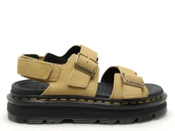 Dr Martens ZEBZAG SANDAL Beige Sandales à Talons Femme