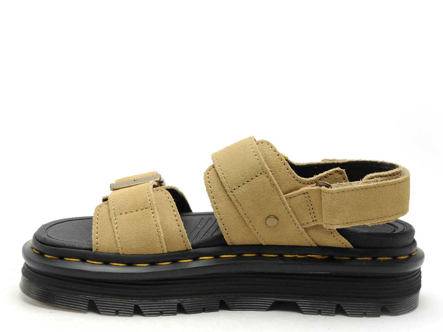 Dr Martens ZEBZAG SANDAL Beige Sandales à Talons Femme