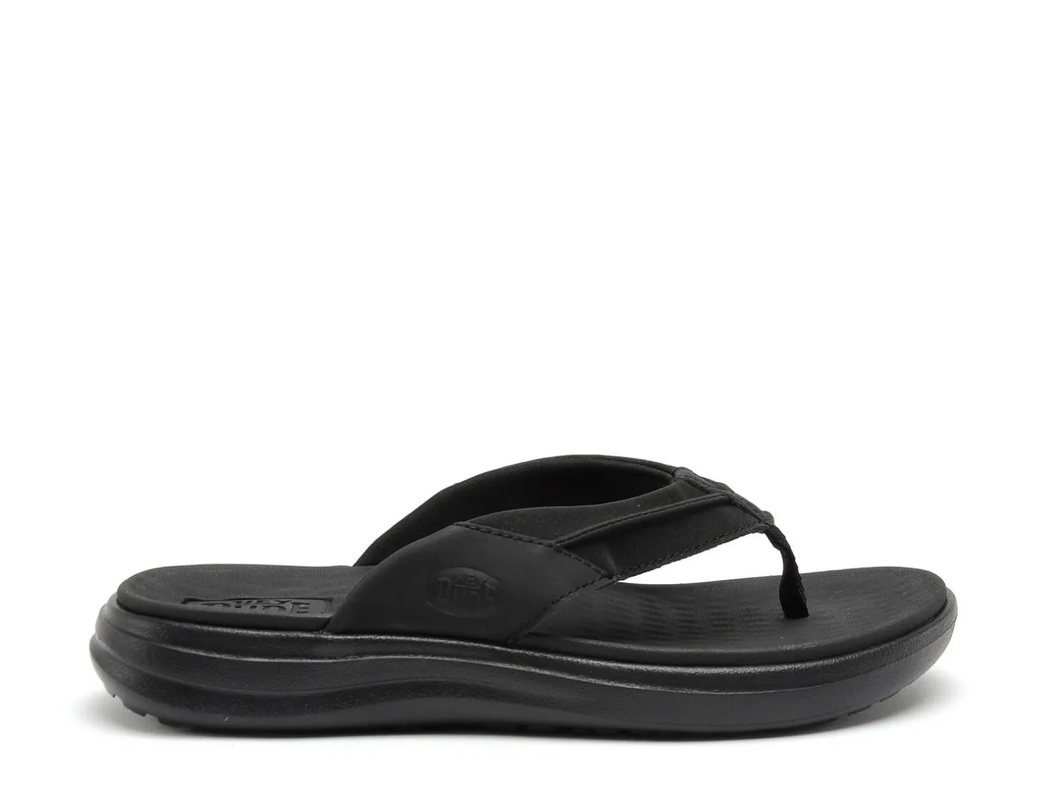 DUDE FINN FLIP BRAID 45424 Noir Mules Homme
