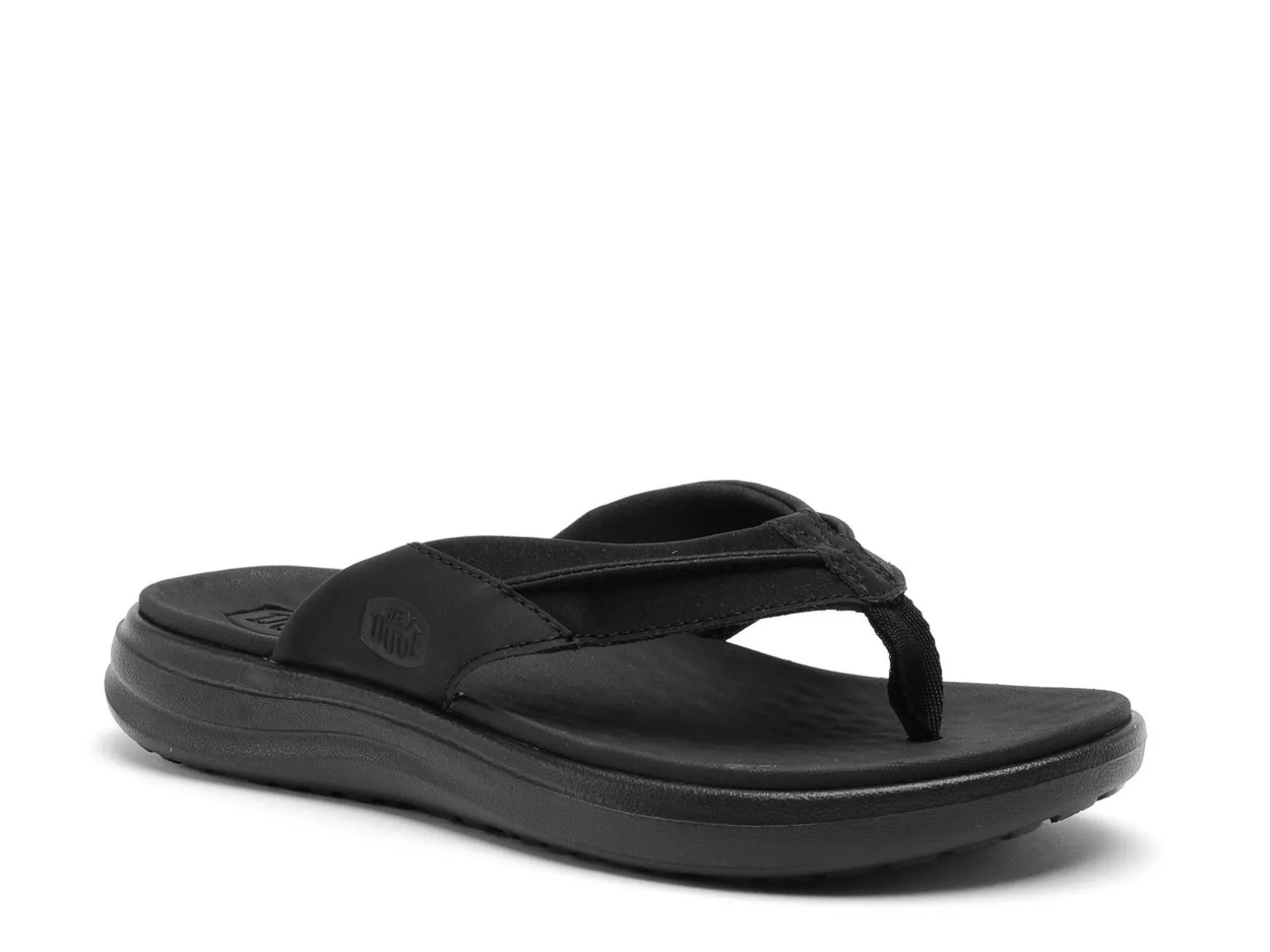 DUDE FINN FLIP BRAID 45424 Noir Mules Homme